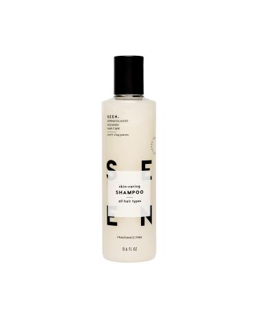 SEEN Shampoo  Fragrance Free - Non-Comedogenic & Sulfate-Free Hair Shampoo- Dermatologist-Developed - Safe for Sensitive  Eczema & Acne Prone Skin Fragrance Free 8.6 Fl. Oz