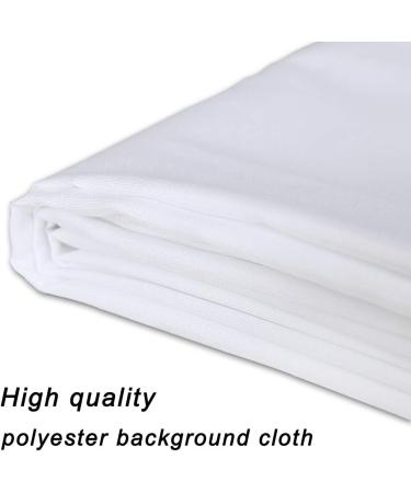 GFCC 8FTX10FT White Photography Backdrop for Photoshoots, Video Recording & Parties - Buy Online on SooperMarket.com