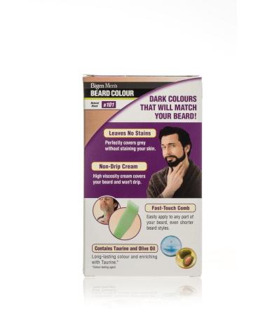 Bigen Beard Dye for Men - Natural Black Color No. B101 | 3 Pack (3 Pieces) - International Shipping Available - Buy Online on SooperMarket.com