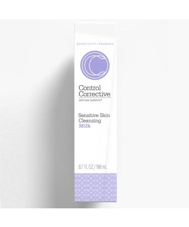 Control Corrective Sensitive Skin Cleansing Milk 6.7 oz - Calming Creamy Cleanser with Soothing Botanical Extracts for Makeup Removal - Buy Online on SooperMarket.com