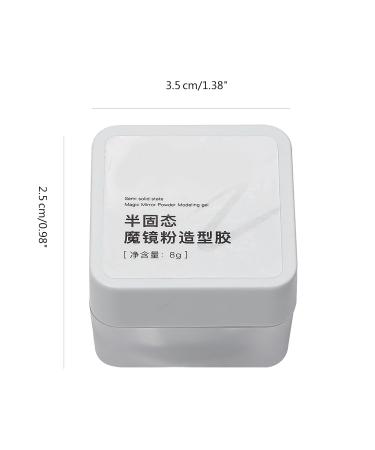 Semi Solid Nail Model Gel Tranparent Gel Polish Decoration Powder Carving Glues Jelly Manicure Tools Polish - Buy Online on SooperMarket.com