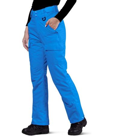 FREE SOLDIER Women's Waterproof Snow Ski Pants - Marina Blue, Small (4-6) 32L Slim Fit - Buy Online on SooperMarket.com