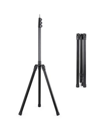 78.7 inch/7.2ft Adjustable Light Stand Tripod, Premium Aluminum Photography Tripod Stand with Ball Head, Compatible with Lights, Projector, Softbox, Cameras, Projector, Relfectors, Umbrellas
