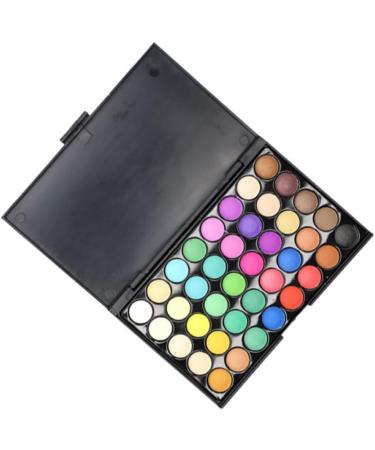 Angoily 3pcs 40 Pearly Colors Makeup Lustre for Eyeshadow Smoky Shadow Cosmetic Eye Ladies Matte Girls - Buy Online on SooperMarket.com