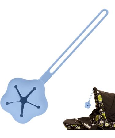 Buy Virtcooy Silicone Pacifier Holder | Pentagram-Shaped Baby Pacifier Container & Storage Bag - Perfect for Diaper Pocket - Blue - Buy Online on SooperMarket.com