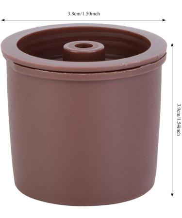 BstXqty 5PCS Coffee Filter Food Plastic Reusable Coffee Capsules Pod Filter Coffee Cups Strainer Suitable for Coffee Accessories Replacement - Buy Online on SooperMarket.com