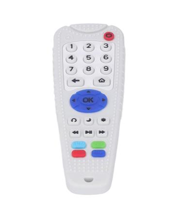 Silicone Baby Teething Toy - Beige Remote Control Teether with Bright Colors for Daily Use - Buy Online on SooperMarket.com