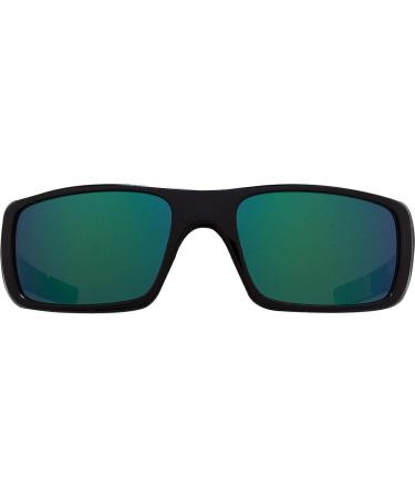 Oakley Crankshaft Sunglasses Black Ink/Jade Irid - One Size - Buy Online on SooperMarket.com