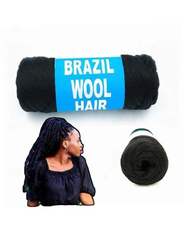 70g African Wig Folding Wool Yarn - Premium Brazilian Twisting Hair for Salon & Home Use - International Shipping Available - Buy Online on SooperMarket.com