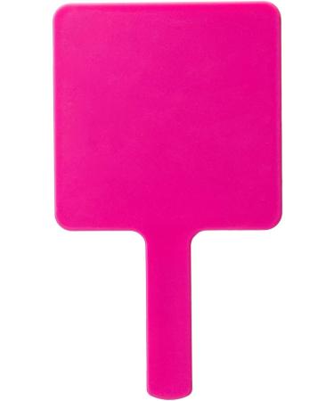 2PCS Rose Red Handheld Mirrors with Handle for Travel and Cosmetic Use - Buy Online on SooperMarket.com