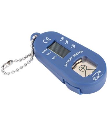 Durable Plastic Wear Resistant Hearing Aid Battery Tester Lightweight Mini Hearing Aid Battery Tester LCD Screen Display for Power Monitoring Hearing Aid