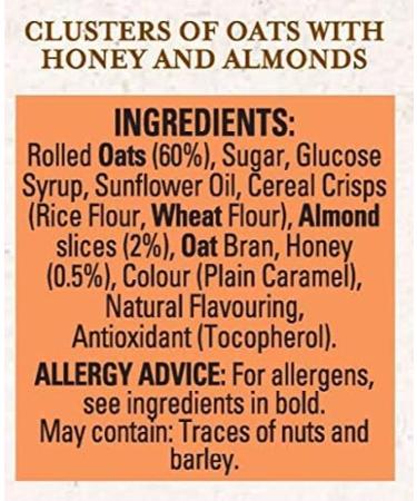 Quaker Honey and Almond Oat Granola 500 g (Pack of 5) - Buy Online on SooperMarket.com