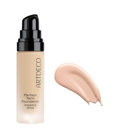 ARTDECO Perfect Teint Foundation - long-lasting liquid foundation without oil and without mask effect - 1 x 20 ml 4 - pure porcelain