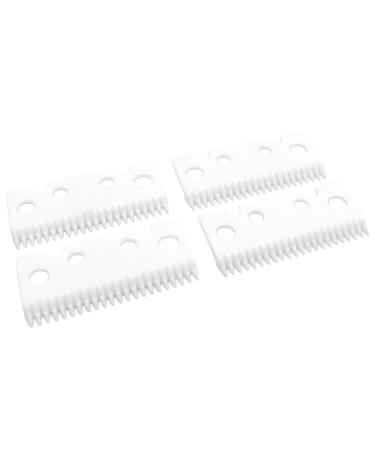Professional 22 Teeth Hair Clipper Replacement Blades Zirconia Ceramic Moving Cutter Blade for Andis Master Li Cordless/Fade Hair Clippers (4)