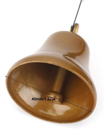 Nikou Shop Owner Bell - Retro Metal Warning Doorbell for Restaurants & Shops | Dog Doorbell & Pet Training Bell | Wall Assembled for Potty & House Training - Buy Online on SooperMarket.com