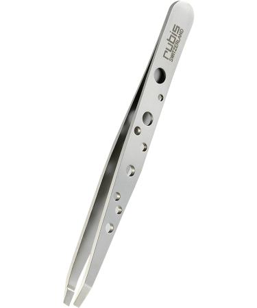 Rubis Universal Eyebrow Tweezers - straight tip - Tweezers for plucking eyebrows - Elegance