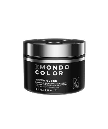 XMONDO Hair Super Gloss Intensive Glossing Treatment | Infused with Bond Booster Technology to Boost Shine & Hyaluronic Acid for Nourishment Revitalization & Repair Vegan Formula 8 Fl Oz 1-Pack