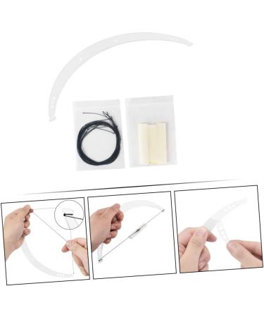 Didiseaon 1 Set Positioning Ruler Drawing Line Tool Eyebrow Measuring Ruler Eyebrow Trimming Ink Line - Buy Online on SooperMarket.com