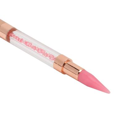 Double-Sided Dotting Pen for Nail Art - Rhinestone Picker & DIY Decoration Tool (Pink) | International Shipping Available - Buy Online on SooperMarket.com