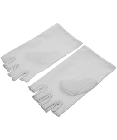 minkissy 3 Pairs Nail Gloves Nail Lamp Light Protection Glove Shield Gloves Fingerless Gloves Led Dry Lamp Gloves Reusable Gloves Nail Art Gloves Nail Gel Light Uv Miss Spandex - Buy Online on SooperMarket.com