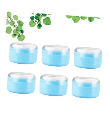 Beavorty 6pcs Kids Travel Set with Makeup Containers and Portable Powder Sieve - Blue - Buy Online on SooperMarket.com