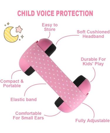Zoompil Baby Capsule Listener - Premium Ear Protection Headphones for Newborns & Toddlers | Foldable Hearing Protection in Pink - Buy Online on SooperMarket.com