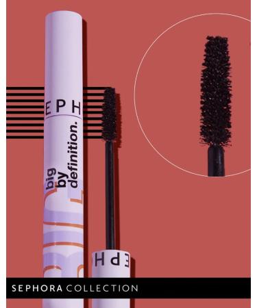 Sephora Collection Big By Definition Mascara - 2 Pack: Volumizing & Long-Wearing Formula for Fuller-Looking Lashes - Buy Online on SooperMarket.com