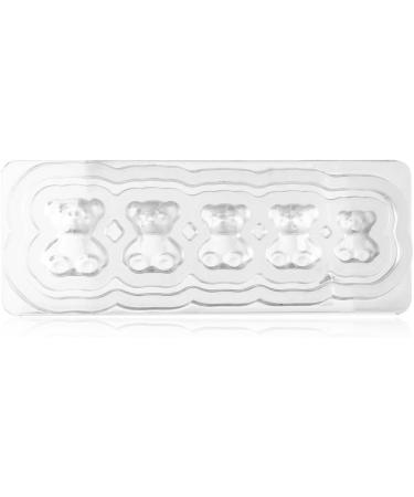 Demeras Silicone Mold Nail Art Nail Silicone Mold 14x10x1 Silicon Uv Nail Decoration Mold Nail Art Template Bear Pattern Decals Nail Diy Tools - Buy Online on SooperMarket.com
