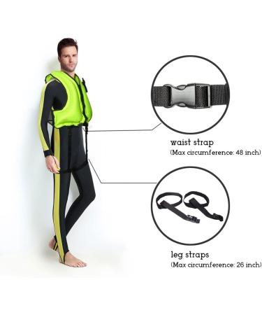NAXER Inflatable Snorkeling Vest for Adults - Easy Swim & Paddleboarding - Rose - Buy Online on SooperMarket.com