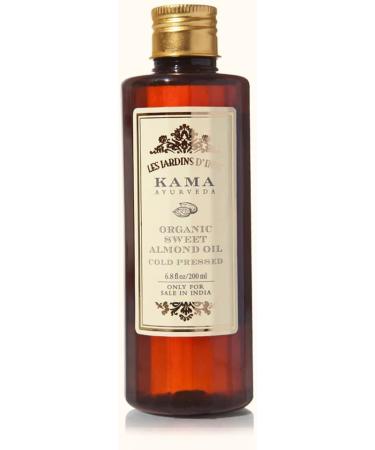 KAMA AYURVEDA Organic Extra Virgin Sweet Almond Oil - 100 ml - Buy Online on SooperMarket.com