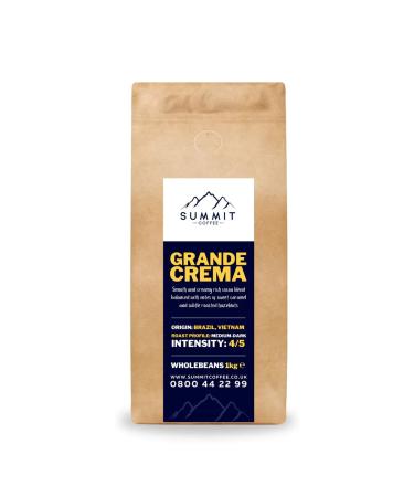 Summit Grande Crema Coffee Beans (1KG)