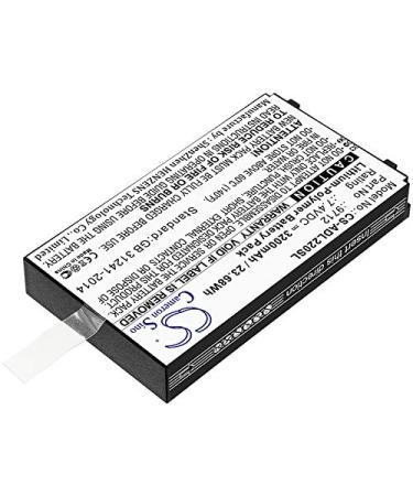 Replacement Battery Compatible with Additel ADT 222A Multifunction Process ADT 223A Documenting Process C ADT 672 Digital Pressure Calib Part Number: 9702 9712 3200mAh/7.4V