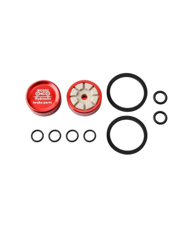 COONIUM Hydraulic Disc Brake Pistons Rebuild Replacement Kits for Shimano SLX XT XTR Caliper, Pack of 2 Pistons for One Caliper Service