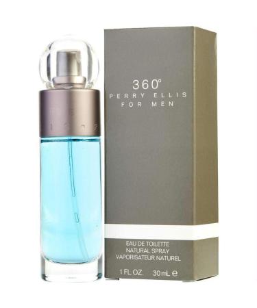 Perry Ellis 360 Eau De Toilette Spray for Men 1.0 Ounce