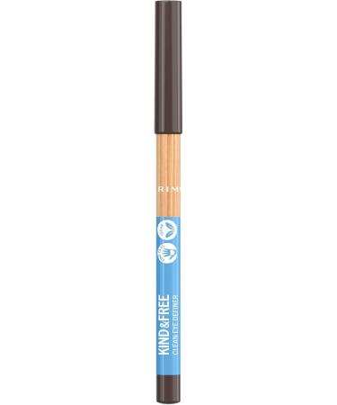 Rimmel London - Kind & Free Eye Definer 100% Vegan Ultra-Creamy Buttery Texture Intense Pigmentation Lasts Up to 12 hours Pecan - 002 - Buy Online on SooperMarket.com