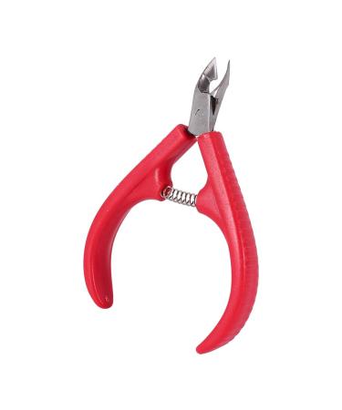 Socobeta Manicure Pliers Plier 10x6x2 Professional Stainless Steel Plastic Nail Clipper Cutter Toe Finger Cuticle Plier Manicure Tool