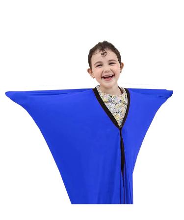 ZYUBOESO Sensory Body Sock for Kids Full Body Wrap Stretchy Body Sox to Relieve Stress for Children with Autism Anxiety ADHD ADD (Color : Blue Size : S/Small) S/Small Blue