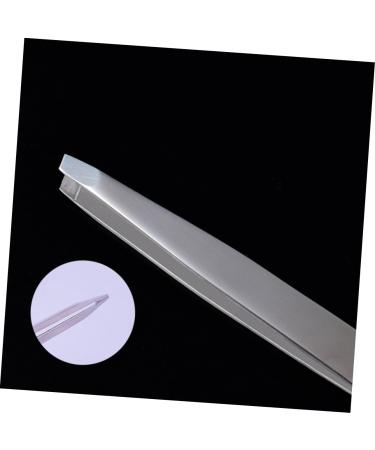 Didiseaon 1pc Lash Stainless Steel Eyebrow Makeup Clip Eyebrow Trimming medium Silver - Buy Online on SooperMarket.com