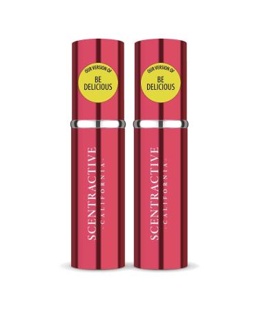 CA Perfume Impression of Donna K. Be Delicious For Women Replica Version Fragrance Dupes Concentrated Long Lasting Eau de Parfum Spray Refillable Atomizer Bottle 0.17 Fl Oz/5ml-X2 DONNA K. BE DELICIOUS IMPRESSION 0.34 Fl Oz (Pack of 1)