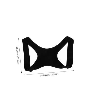 KICHOUSE Belt Holder Shoulder Rest Brace Posture Band Posture Straps for Men Polyester Black - Buy Online on SooperMarket.com