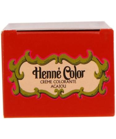 Henne Color Mahogany Henna Hair Colouring Cream 90ml - Natural Hair Dye - Buy Online on SooperMarket.com