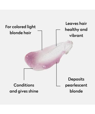 Color Mask Pearl Blond: Toning Treatment for Color-Treated Hair - 200ml | Vegan & Cruelty-Free | Semi-Permanent Dye | 23 Colors Available - Buy Online on SooperMarket.com