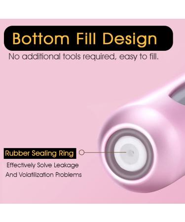 Rosiya Perfume Atomiser pack of 1 Perfume Travel Bottle 5ML Refillable Perfume Spray Bottle Easy to Refill Empty Atomiser Bottle for Purse Handbag Pocket and Luggage (Pink) Pink Pack of 1 - Buy Online on SooperMarket.com