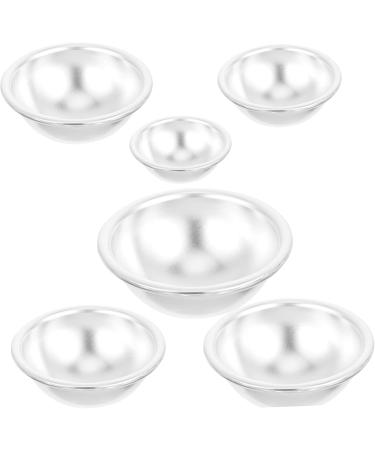 Cabilock Hemisphere Cake Pan 24 Pcs DIY Baking Mold DIY Chocolate Molds Dessert Making Mold Fine Bath Ball Aluminum Alloy - Buy Online on SooperMarket.com