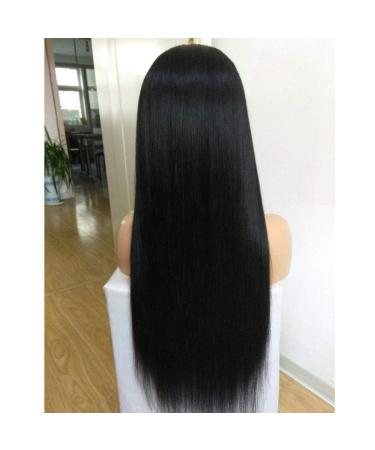Buy Fashion European & American Long Straight Wigs | High Temperature Silk Liu Haizhong Style in Black Brown & Light Brown - Buy Online on SooperMarket.com