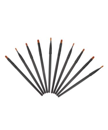 Baluue 30 Pcs Nose Shadow Brush Makeup Kits Liquid Blush Brush Eye Makeup Applicator Artificial Fiber Black