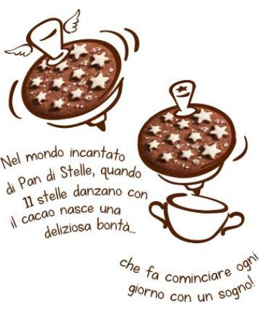 Mulino Bianco Pan di Stelle Biscuits with Cocoa & Hazelnuts - 12.34 Oz (350g), Pack of 4 | Italian Import - Buy Online on SooperMarket.com