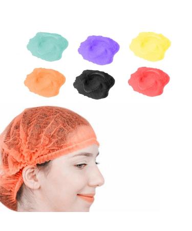 F Fityle 100pcs Disposable Beret Caps - Fleece Head Caps for Hygiene & Cosmetics in Black - Buy Online on SooperMarket.com