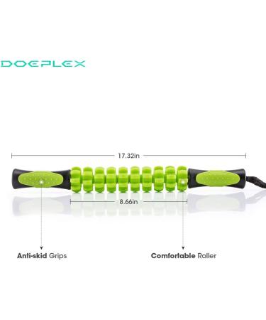 Doeplex Muscle Roller Massage Stick for Athletes -17.5 inch - Buy Online on SooperMarket.com