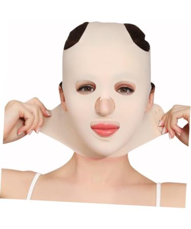 MAGICLULU 1pc Thin V Line Sleep Skin Lifting Cover Elastic Cover Nail File Electric Elastic Belt for Women Under Eye Neck Woman No Trace 50% Spandex - Buy Online on SooperMarket.com